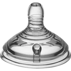 Tommee Tippee Feeder Nipple A Anlene 5.5cm wide-mouth silicone bottle accessories breast milk real petal pacifier -1Pc - Rokomari